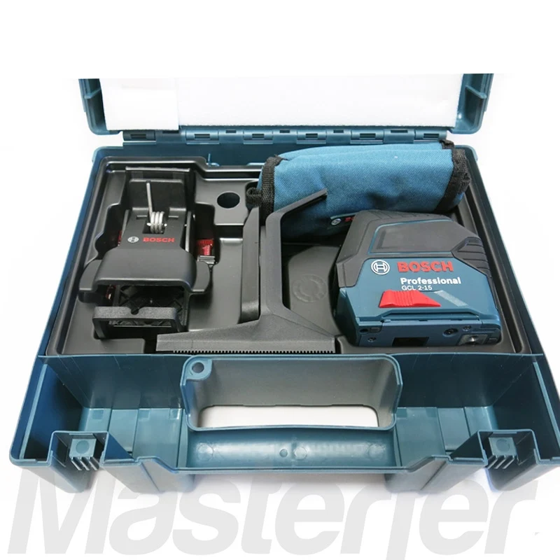 Bosch GCL 2-15 - Livella laser a croce professionale 15MT