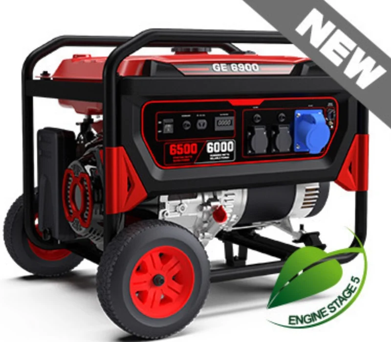 Generatore di corrente 6Kw 220V 4 tempi a benzina monofase MOSA GE6900