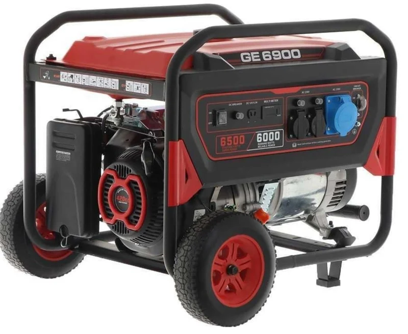 Generatore di corrente 6Kw 220V 4 tempi a benzina monofase MOSA GE6900