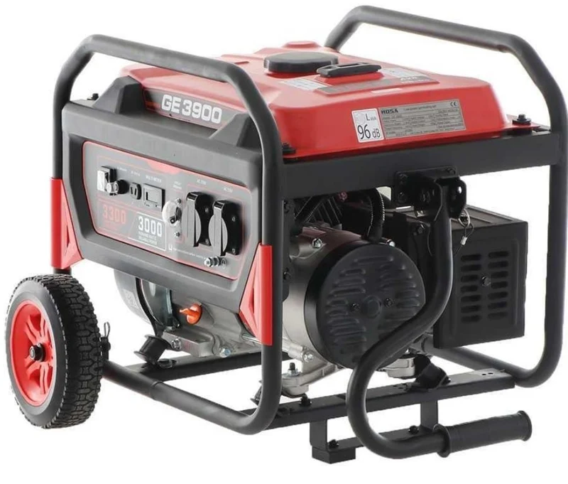Generatore di corrente 3Kw 4 tempi a benzina 7.5Hp monofase AVR Mosa ge3900