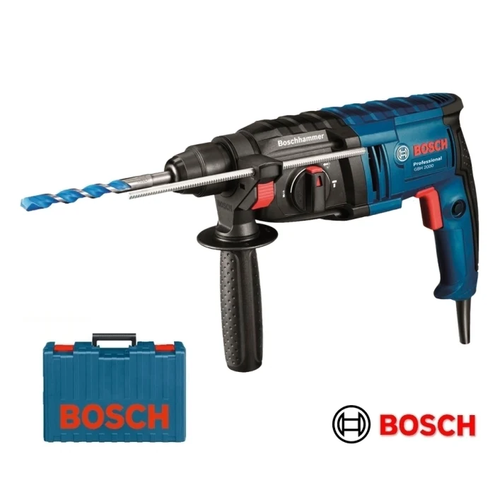 Bosch GBH 2000 - Trapano martello demolitore/tassellatore 20mm 620W SDS Plus - Professional