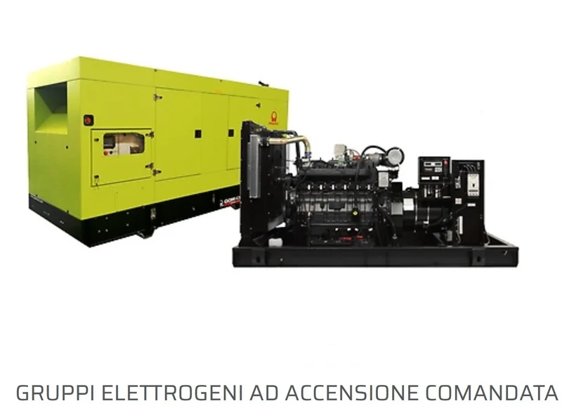 PRAMAC GRUPPO ELETTROGENO AD ACCENSIONE COMANDATA 288 KW CON LTS