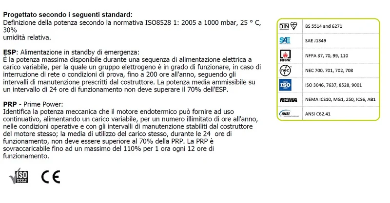 PRAMAC GRUPPO ELETTROGENO AD ACCENSIONE COMANDATA 288 KW CON LTS