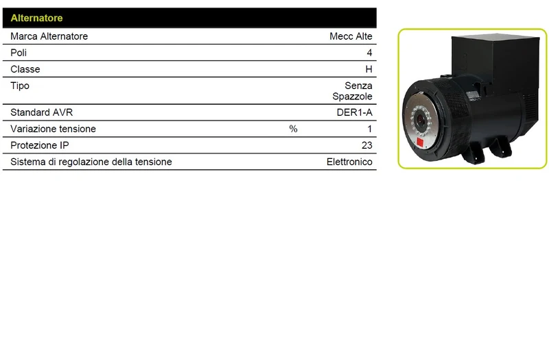 PRAMAC GRUPPO ELETTROGENO AD ACCENSIONE COMANDATA 288 KW CON LTS