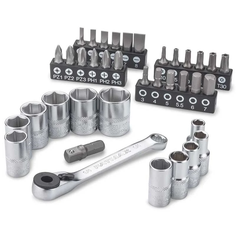 Stanley FatMax FMMT19101-0 - Set inserti e bussole 37pz in Pro-Stack