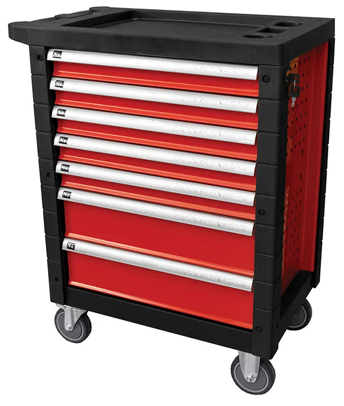 Fermec FM53686 - Carrello porta attrezzi per officina completo - 172 utensili