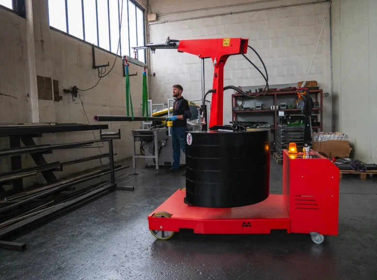 Flex Lifting FLEX G1000DBR - Gru girevole completamente elettrica portata 1.000 kg con doppio sfilo elettrico - con radiocomando