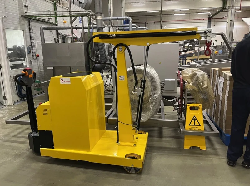 Flex Lifting FLEX F1000SBR - Gru girevole a trazione con singolo sfilo elettrico - 1000 Kg - con radiocomando