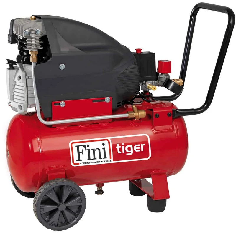 Fini Tiger 285M compressore 24 litri , 2,5 hp , 260 l/min , 10 bar, 220V