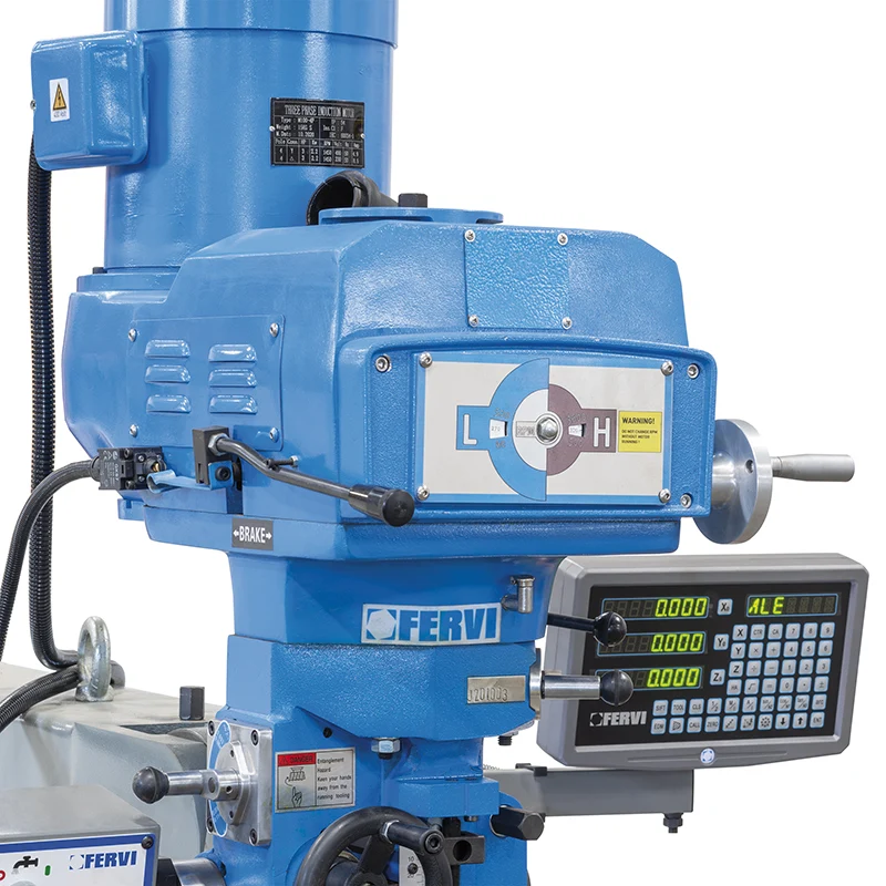Fervi F060V - Fresa verticale con testa veloce