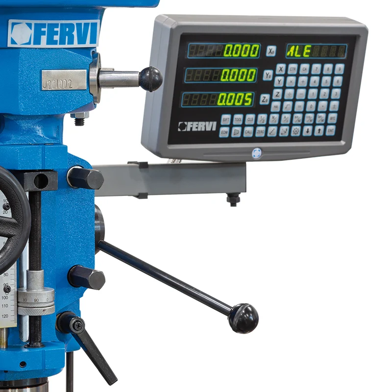 Fervi F060I - Fresa verticale a testa veloce con inverter