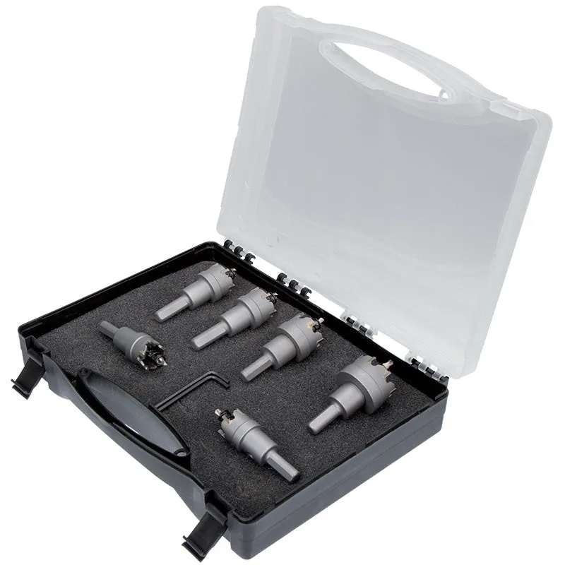 Fervi F019/006 - Set frese a tazza con inserti in metallo duro