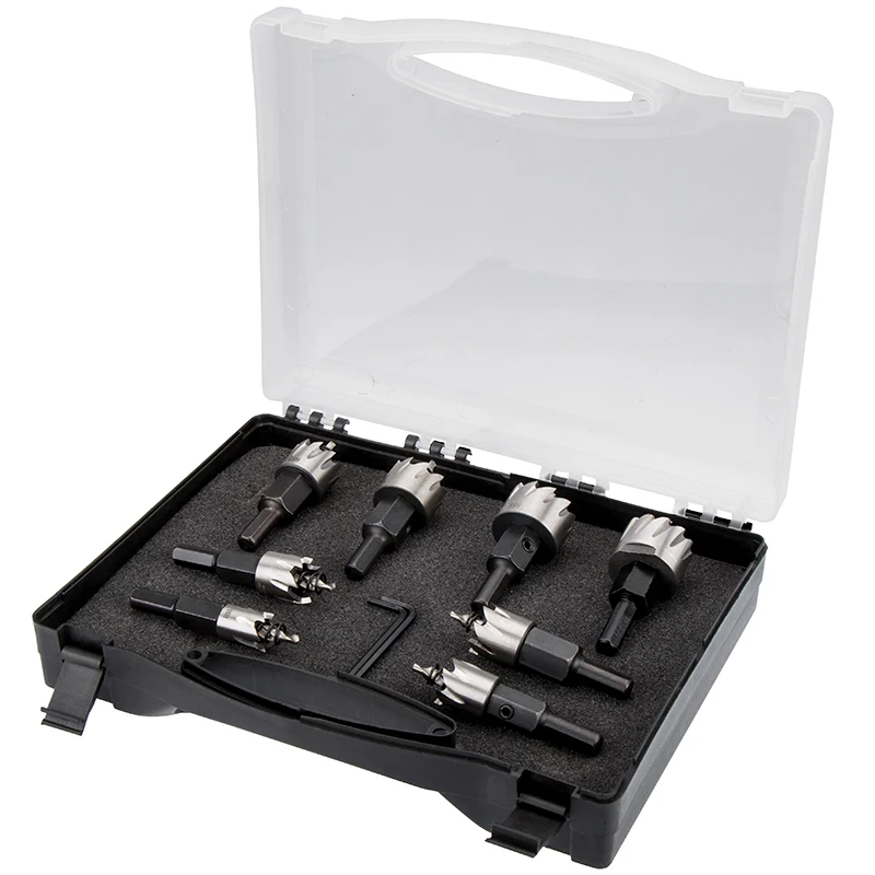 Fervi F015/008S - Set frese a tazza in hss