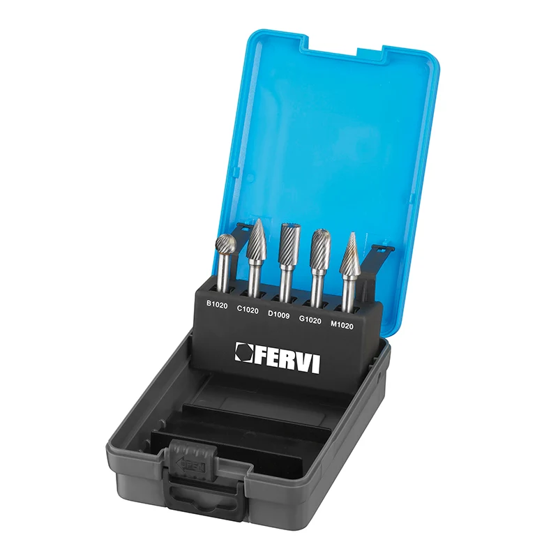 Fervi F008SC - Serie frese rotative in metallo duro