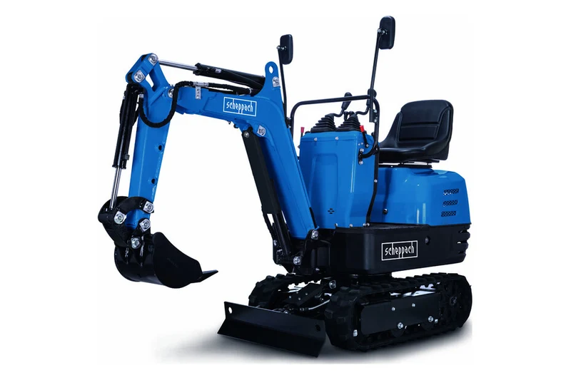 Scheppach EXC815 - Mini escavatore 306cc compatto largo 690mm 5q