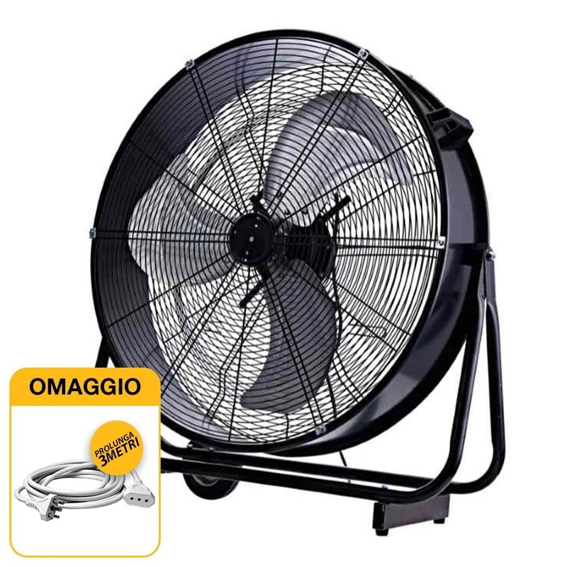 CGF Uragano 82 - Ventilatore industriale carrellato diametro 82 cm con OMAGGIO