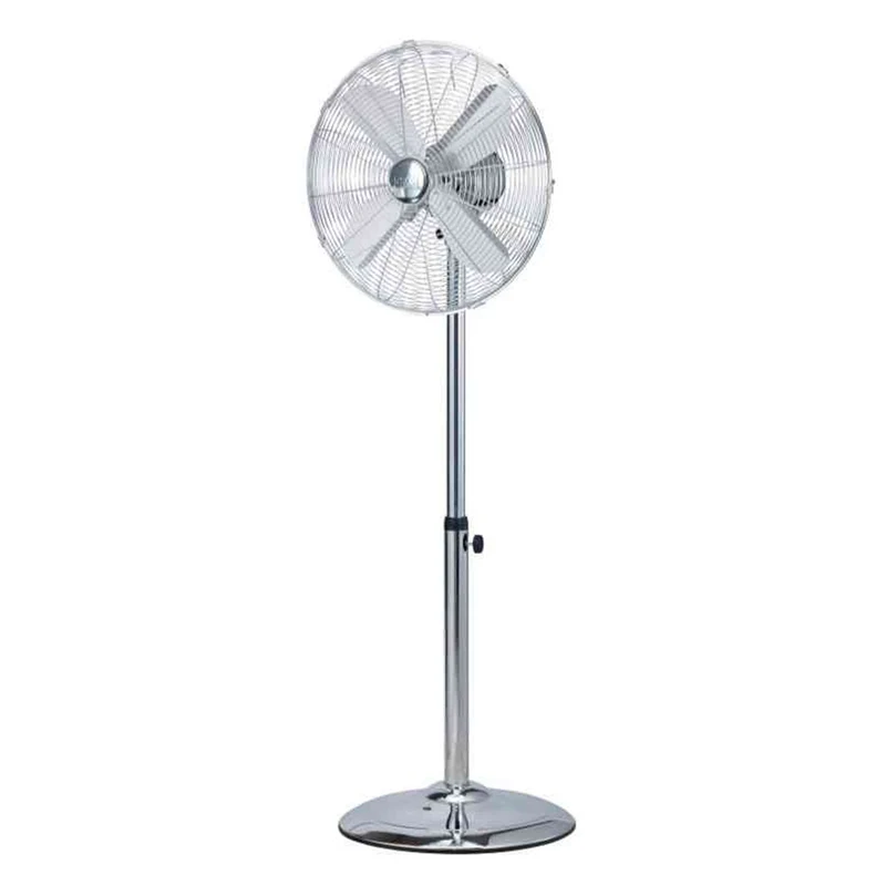 CGF Cromo 40 - Ventilatore a piantana in metallo diametro 40 cm con OMAGGIO
