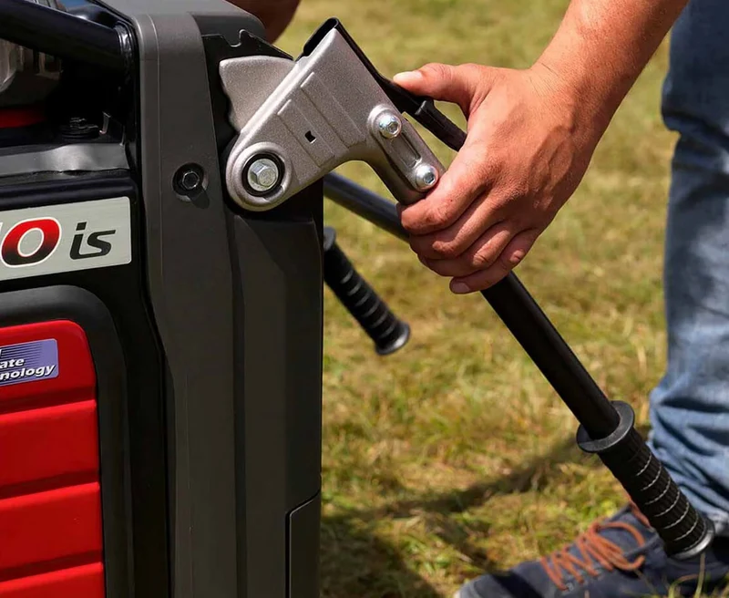 Honda EU 70is - Generatore di corrente inverter silenziato carrellato