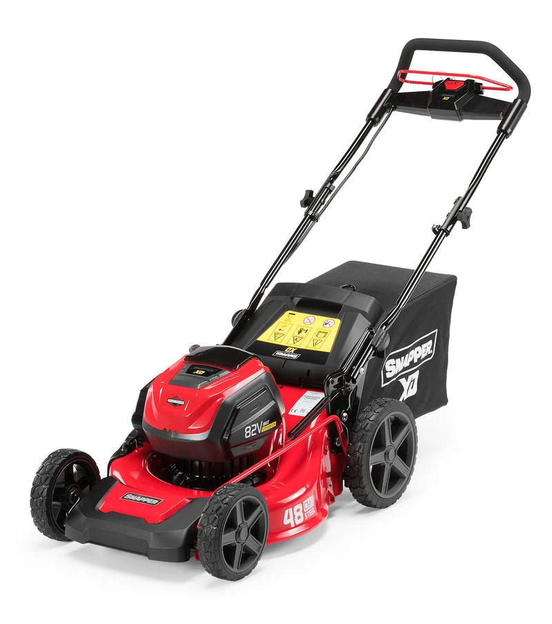 Snapper ESXD19PWM82K - Rasaerba a batteria 2 x 82V 2Ah taglio 46M - taglierba a spinta 3 in 1