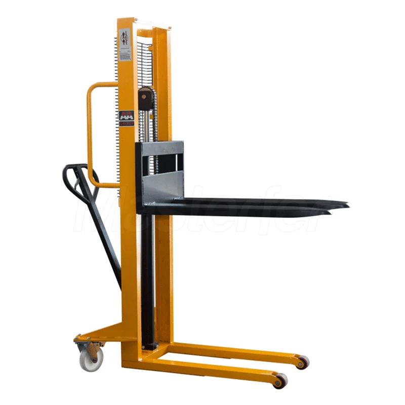 AxA EFS1030 - Carrello sollevatore manuale con forche fisse, 1000kg, alzata 3 metri