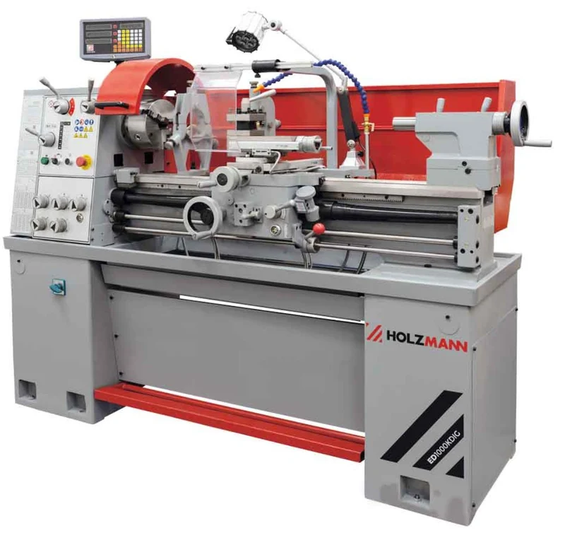 HOLZMANN ed1000kdig Tornio parallelo da ferro metallo con visualizzatore 400v