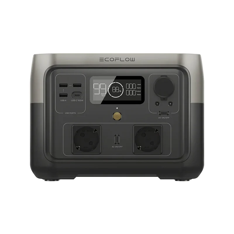EcoFlow RIVER 2 Max - Generatore powerstation portatile - 800W