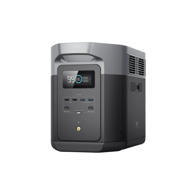EcoFlow DELTA 2 Max - Generatore di Corrente portatile, 2400W