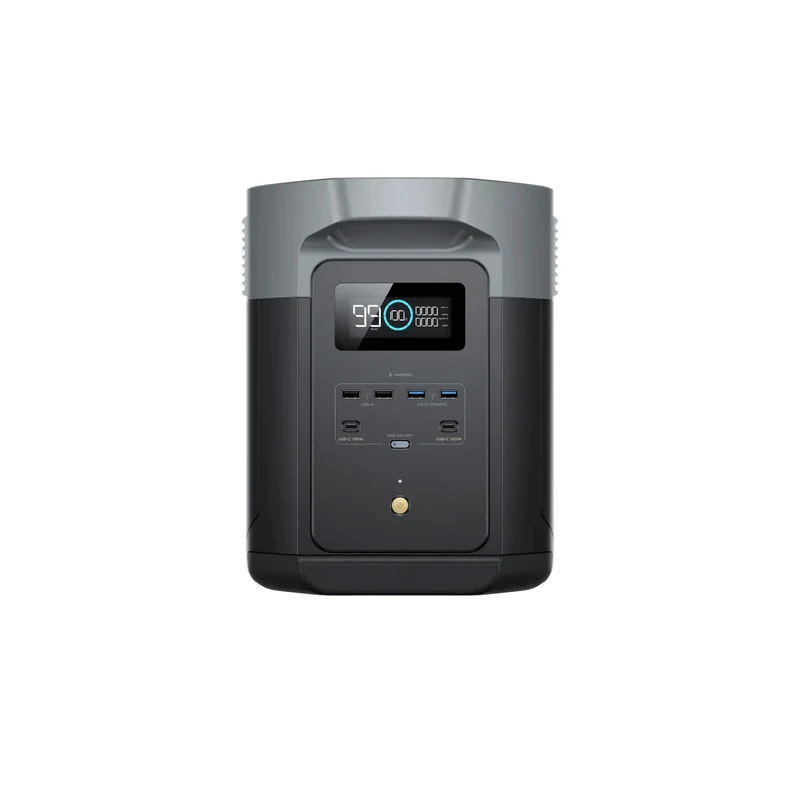 EcoFlow DELTA 2 Max - Generatore di Corrente portatile, 2400W