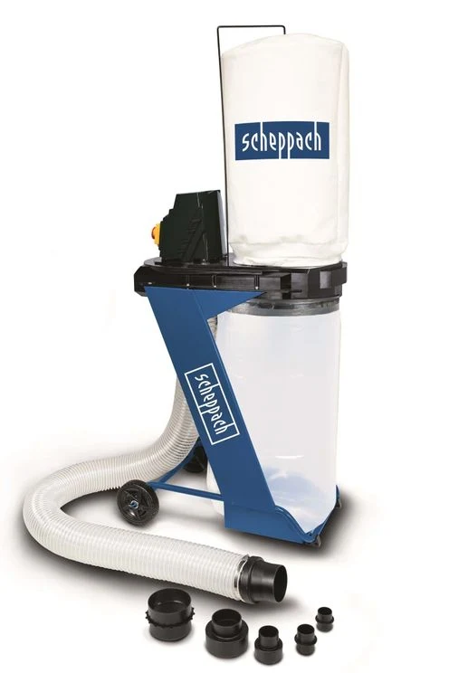 Scheppach DC500 - Aspiratrucioli aspiratore per legno, 550W - 220V