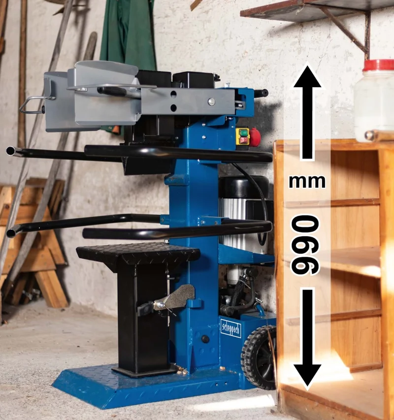 Scheppach Compact 8T 400V - Spaccalegna elettrico verticale 8 tonnellate 400V