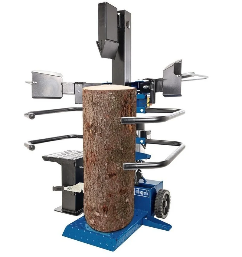 Scheppach Compact 8T 400V - Spaccalegna elettrico verticale 8 tonnellate 400V