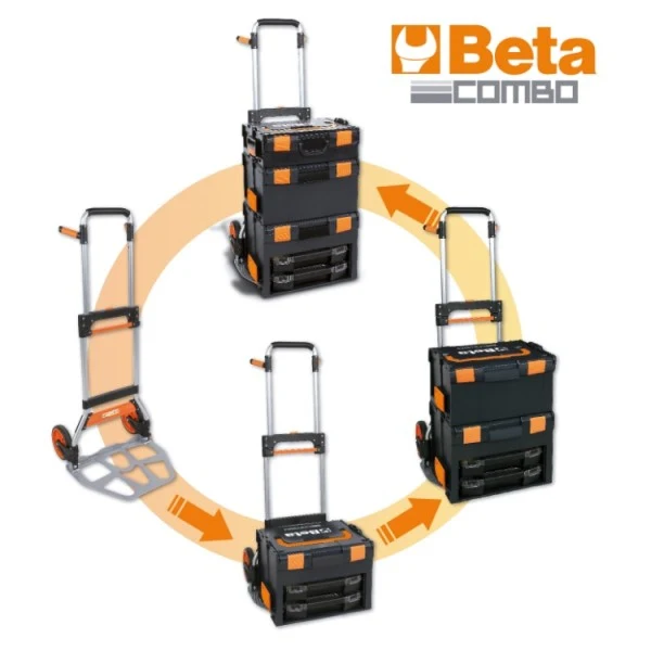 Beta C99 - Trolley portautensili - Sistema modulare completo BETA COMBO