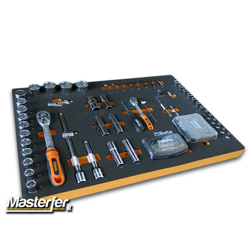 Beta assortimento 196 utensili per C04BOX - Set completo di attrezzi per carrello officina