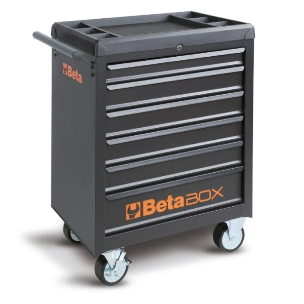 Beta BW C04BOX-A - Carrello portautensili vuoto con sei cassetti