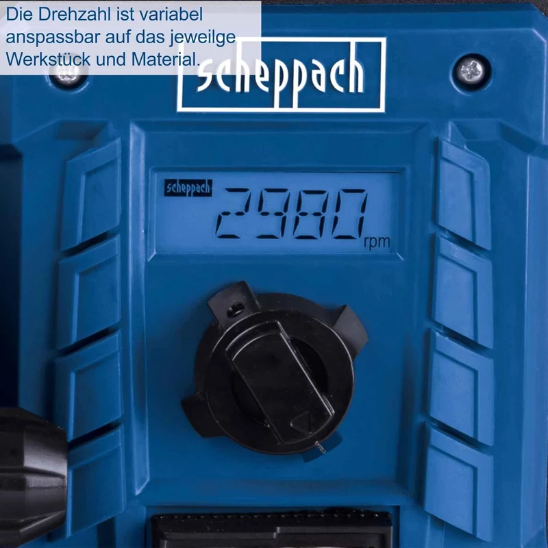 Scehppach BTS900VARIO - Levigatrice combinata da banco a nastro e disco