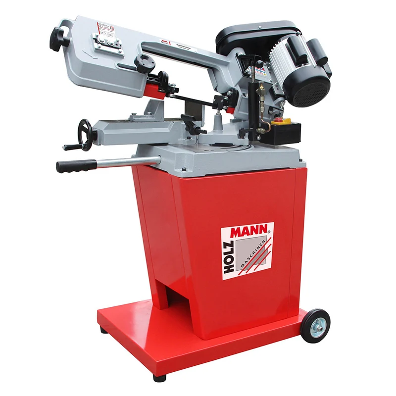 Holzmann BS128HDR - 400V - Segatrice a nastro per ferro metalli - Discesa autonoma