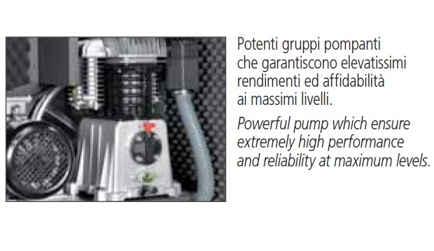 Pulsar Evo BK119-7,5 - Compressore silenzioso professionale