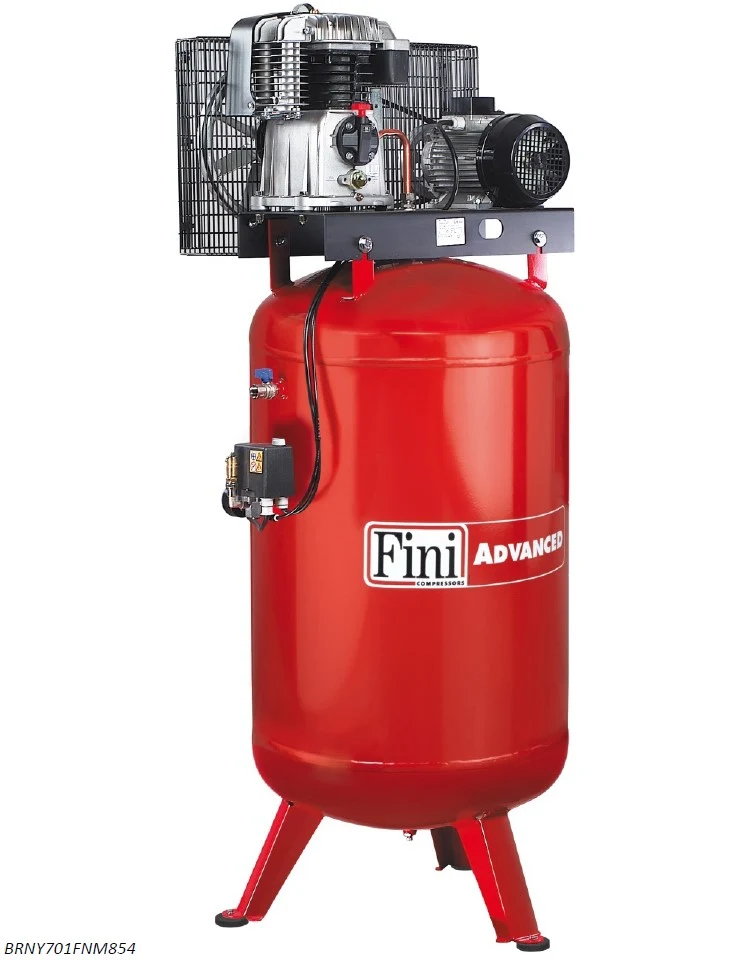 Fini MK103-150V-3M - Compressore d’aria verticale a pistoni 150 litri 2,2 Kw 10 bar 365 l/min 220V