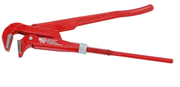 Fermec BGS6788 GIRATUBI MODELLO SVEDESE, CON GANASCE PIANE A 90° 1"