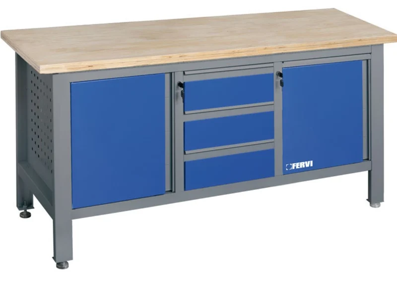 Fervi B009/B2 - Banco da lavoro in kit di montaggio