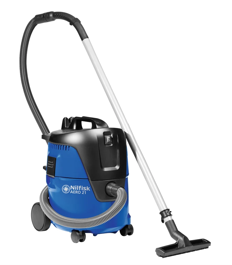 Nilfisk AERO 21-01 PC - Aspiratore per solidi e liquidi con scuoti filtro semi-automatico