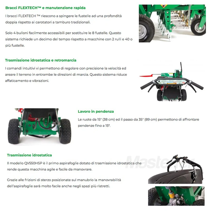 Billy Goat AE1300HEU - Carotatrice professionale per terreno con motore Honda GX390