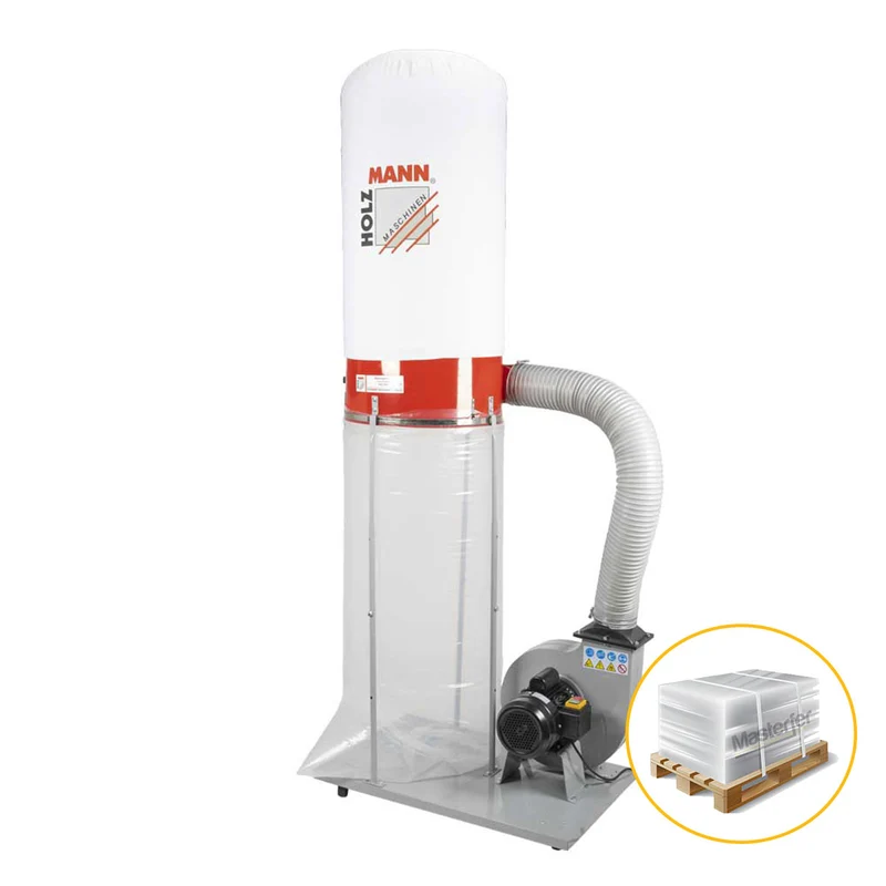 Holzmann ABS 2480 - Aspiratore per trucioli trifase, 400V