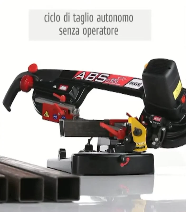 Femi ABS 1750XL - Segatrice a nastro con basamento e discesa automatica