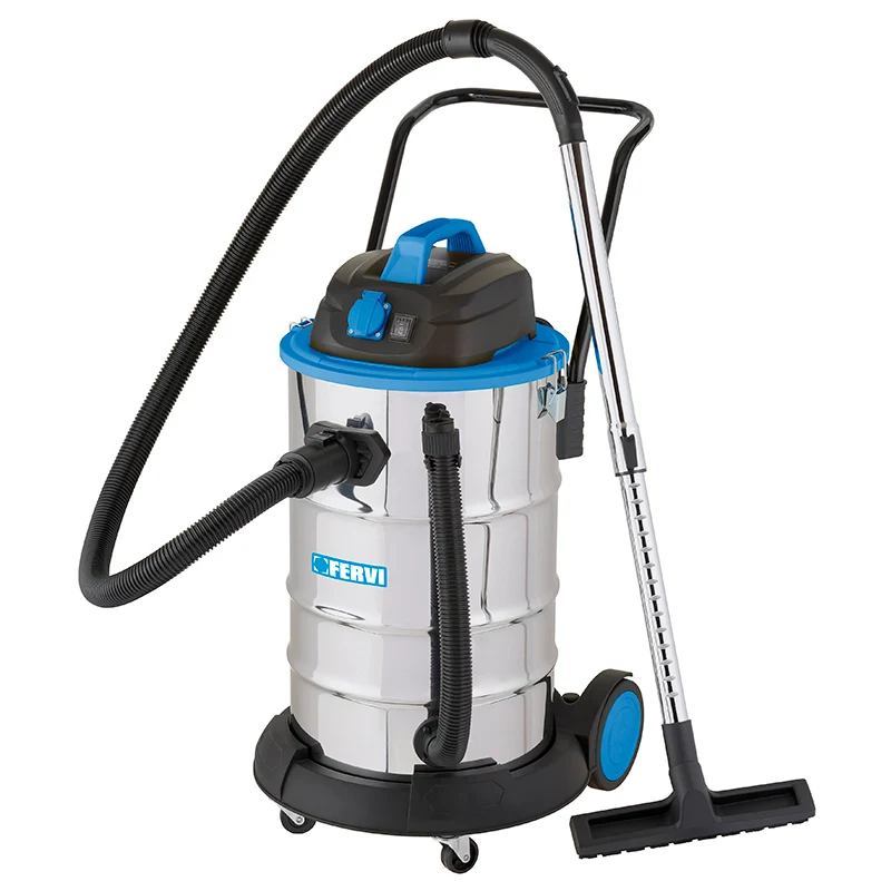 Fervi A040/60A - Aspirapolvere aspiraliquidi 60l