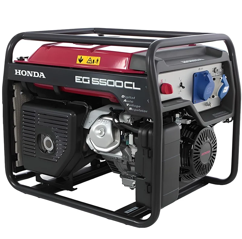 Generatore Honda EG 5500CL D-AVR Benzina 4 Tempi 5,0 Kw - Max. 5,5 Kw (SENZA OLIO)