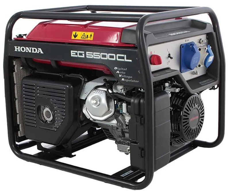 Generatore Honda EG 5500CL D-AVR Benzina 4 Tempi 5,0 Kw - Max. 5,5 Kw (SENZA OLIO)