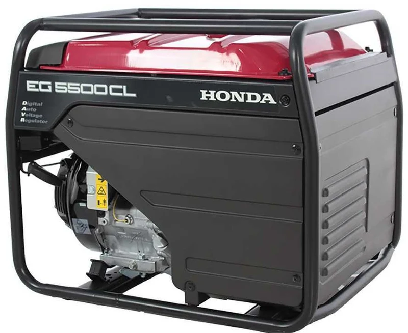 Generatore Honda EG 5500CL D-AVR Benzina 4 Tempi 5,0 Kw - Max. 5,5 Kw (SENZA OLIO)