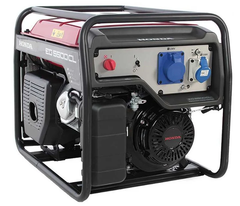 Generatore Honda EG 5500CL D-AVR Benzina 4 Tempi 5,0 Kw - Max. 5,5 Kw (SENZA OLIO)