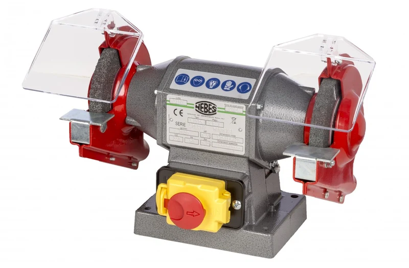 Smerigliatrici Nebes serie SPECIAL S-125 in alluminio - 0,35 HP monofase
